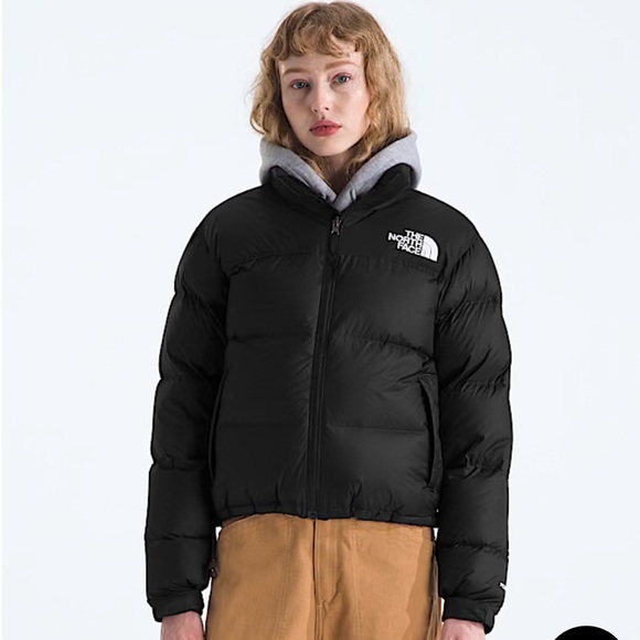 The North Face Women's Retro Nuptse Jacket - Black - Picture 1 of 6